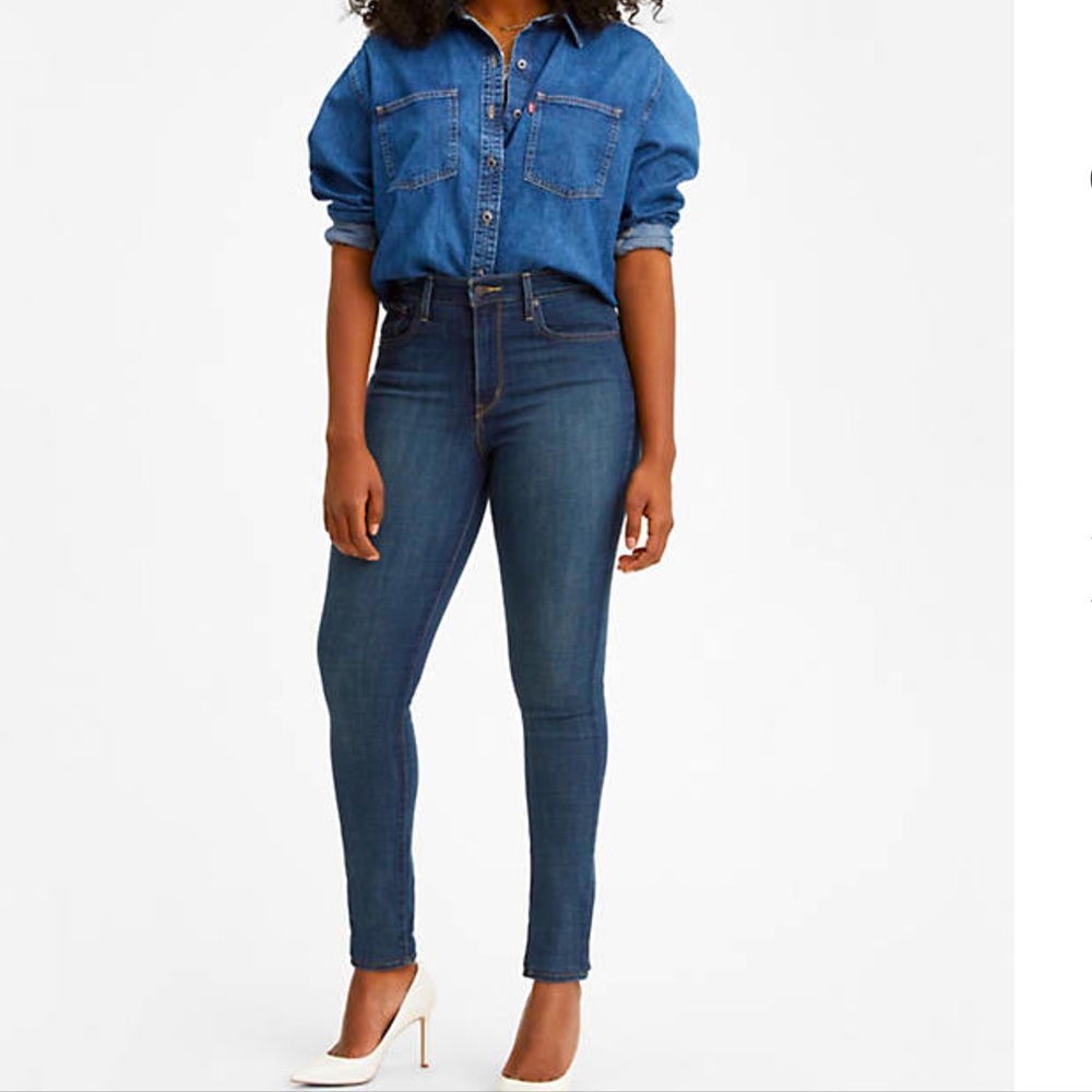 Levi’s 721 high rise jeans